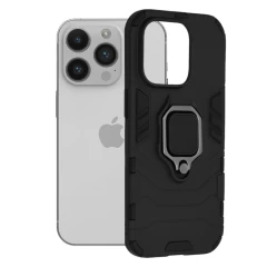 Husa pentru iPhone 14 Pro - Techsuit Silicone Shield - Negru Negru