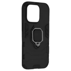 Husa pentru iPhone 14 Pro - Techsuit Silicone Shield - Negru Negru
