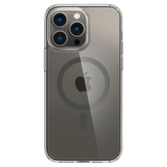 Husa pentru iPhone 14 Pro - Spigen Ultra Hybrid MagSafe - cenusiu cenusiu